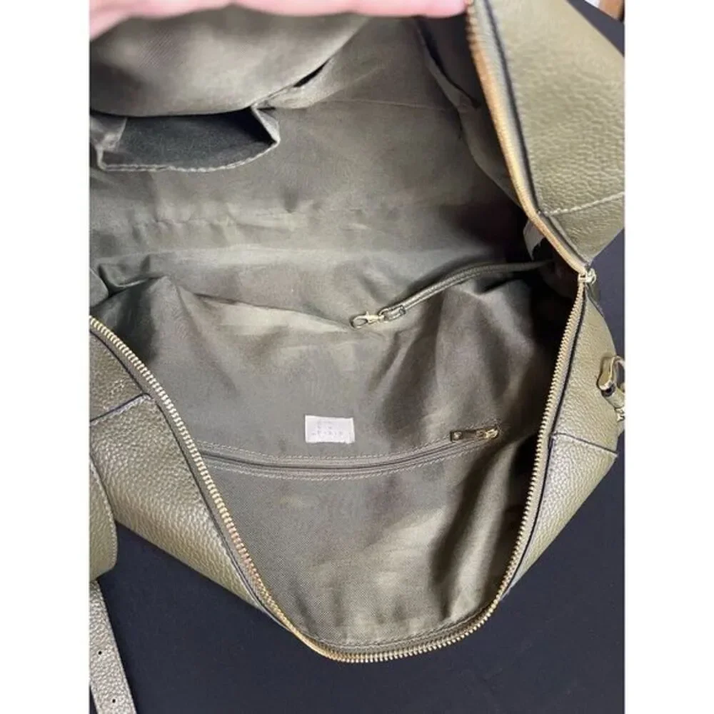 A New Day Women's Dark Olive Green Satchel Handbag/Shoulder‎ bag EUC